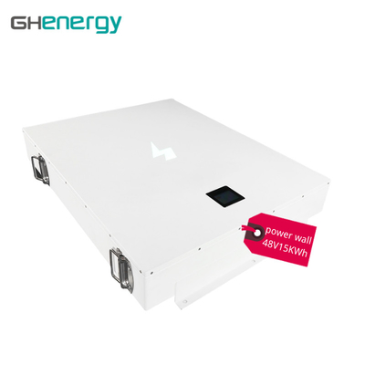 Durable BMS Solar Battery Wall , Household Powerwall Off Grid