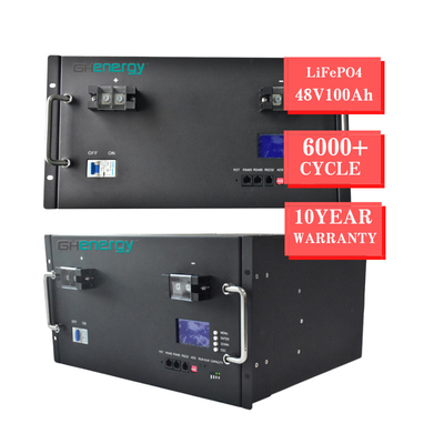 Phosphate LiFePO4 Lithium Battery Rechargeable With LED Indicator