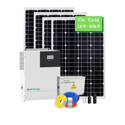 Multiscene Hybrid Solar System Ultraportable 5KW 10KW 20KW For Home