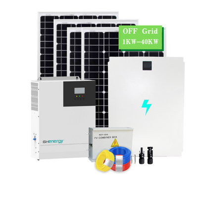 Multiscene Hybrid Solar System Ultraportable 5KW 10KW 20KW For Home