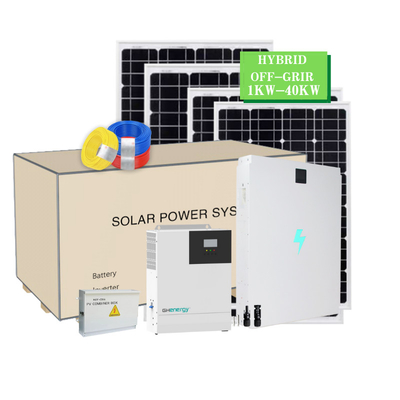 Gonghe PID Resistant Home Solar System , 120V Residential Solar Energy Systems