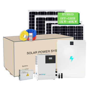 Gonghe PID Resistant Home Solar System , 120V Residential Solar Energy Systems