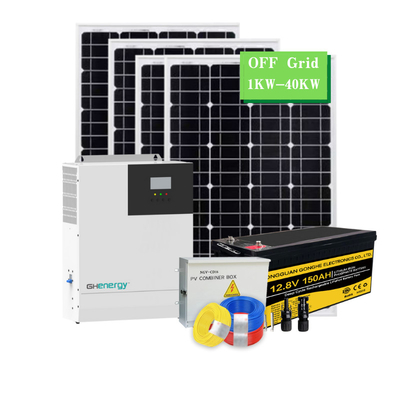 Gonghe PID Resistant Home Solar System , 120V Residential Solar Energy Systems