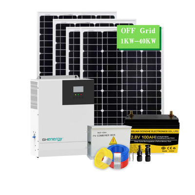 Ultraportable 48V On Grid Solar System , Practical Lithium Battery Solar System