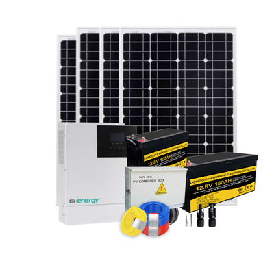 Ultraportable 48V On Grid Solar System , Practical Lithium Battery Solar System