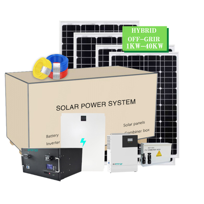 Ultraportable 48V On Grid Solar System , Practical Lithium Battery Solar System