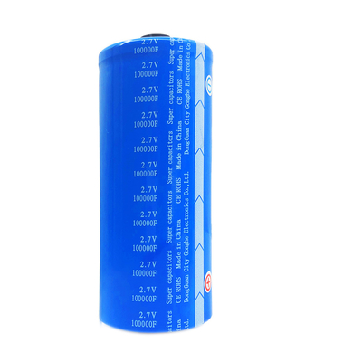 28A 60WH Supercapacitor Cell Bank Multipurpose 2.7 Volt 100000 Farad