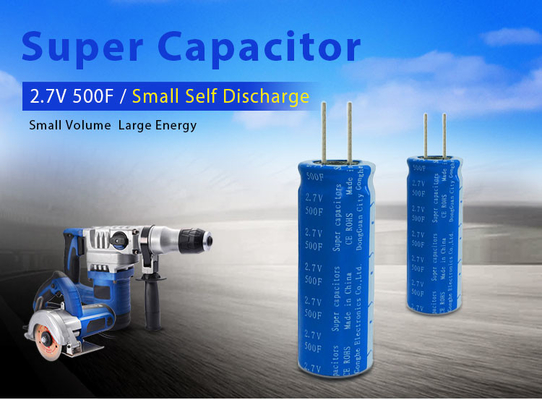 Electrolytic Supercapacitor Cell 2.7volt 500farad Graphene Material
