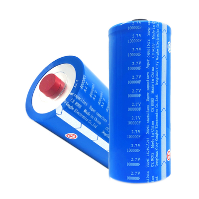 High Density 100000 Farad Electronic Toys Ultra Capacitor Battery 2.7v 100000f