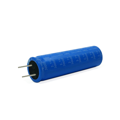 Home Solar Power Super Capacitor Battery 2.7V 3000F Portable Radial Type