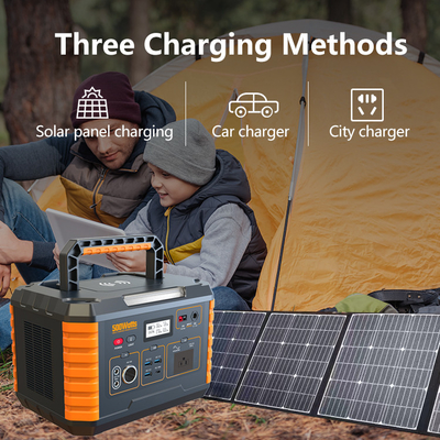 110V 7Kg Emergency Portable Power Station , Practical Solar Power Supply For Camping
