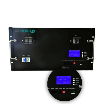 BMS Ultraportable Lithium Battery Pack , Durable 48V 50Ah Lithium Ion Battery