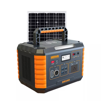 LiFePO4 MPPT Portable Solar Power Station , 3.7V Outdoor Mobile Power Supply
