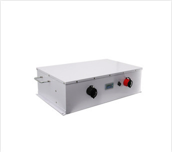 Renewable 100ah Lipo Golf Cart Batteries , 48V Electric Golf Trolley Lithium Battery