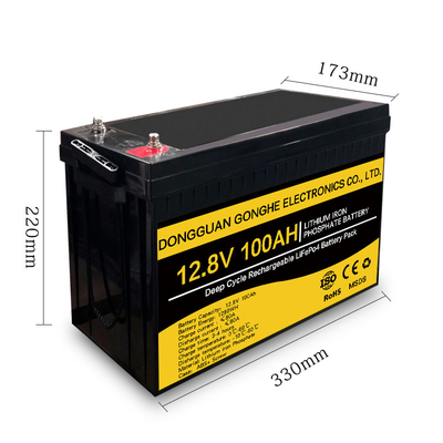 Portable 12V LiFePO4 Lithium Battery Pack Multipurpose 6000 Cycles