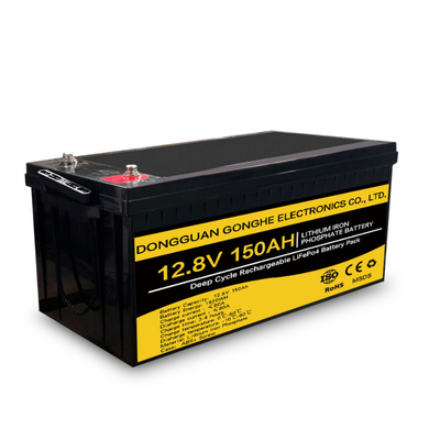 IP65 Waterproof LiFePO4 Lithium Battery ABS Housing For RV Golf Cart