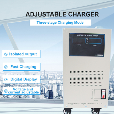 220V 380V 80A RC Car Battery Chargers Multipurpose White Color
