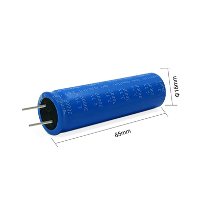 18650 2.7v 3000f Graphene Supercapacitor Battery For Solar Energy Collecting