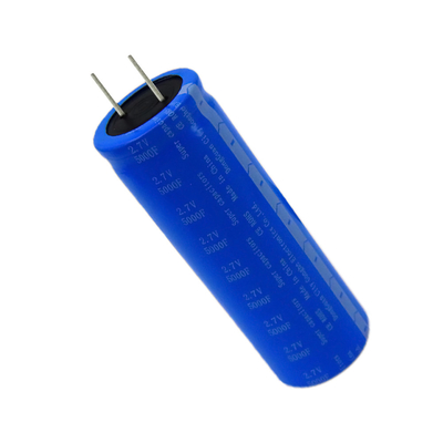 High Energy 2.7V 5000F Radial Super Capacitor Battery Double Electric Layer