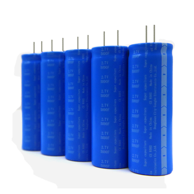 High Energy 2.7V 5000F Radial Super Capacitor Battery Double Electric Layer