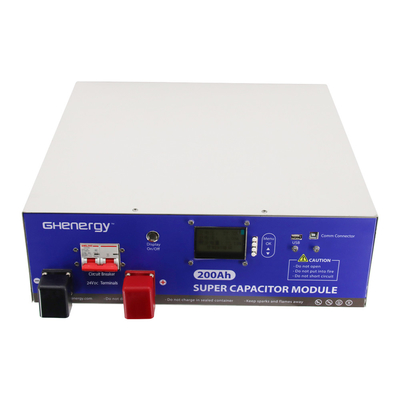 High Conversion Efficiency Super Capacitor Module 48V 7KWh For Energy Storage