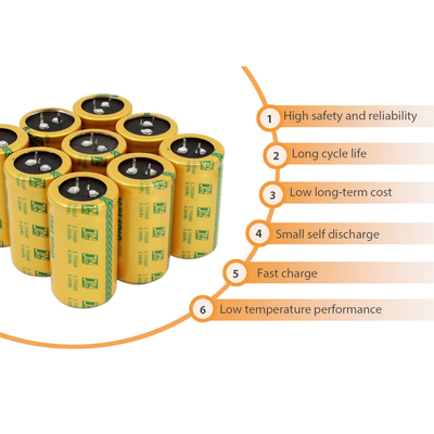 Snap In Supercapacitor Cell , 2.7 Volt 500 Farad Replace Batteries