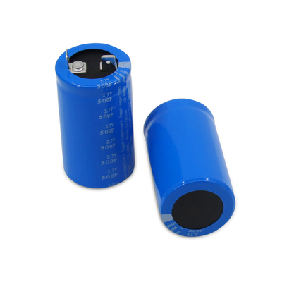 Through Hole Super Capacitor Batteries Lug 2.7 Volt 500 Farad Replace