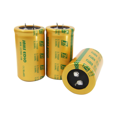 Automotive Super Capacitor Battery 2.7V 500F 35x65mm Durable