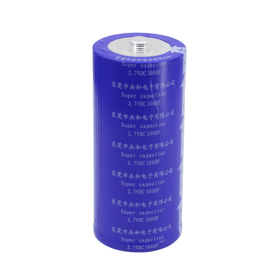60x136mm Super Capacitor Battery 2.7V 3000F No Explosion Practical