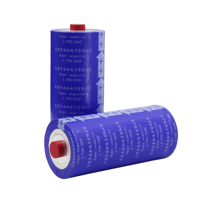 60x136mm Super Capacitor Battery 2.7V 3000F No Explosion Practical