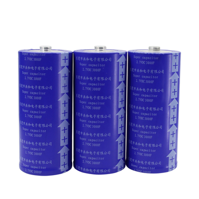 60x136mm Super Capacitor Battery 2.7V 3000F No Explosion Practical