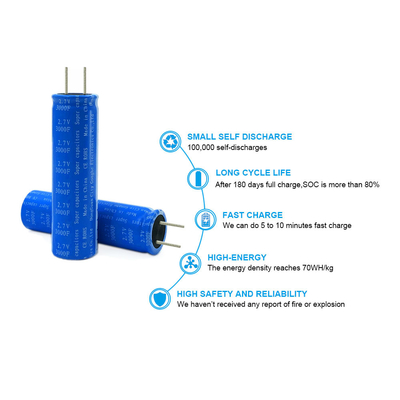 Cold starting large ultracapacitor 3000f 2.7v supercapacitor 2000f 16v